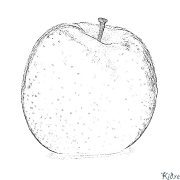 manzana Páginas Para Colorear Para Imprimir